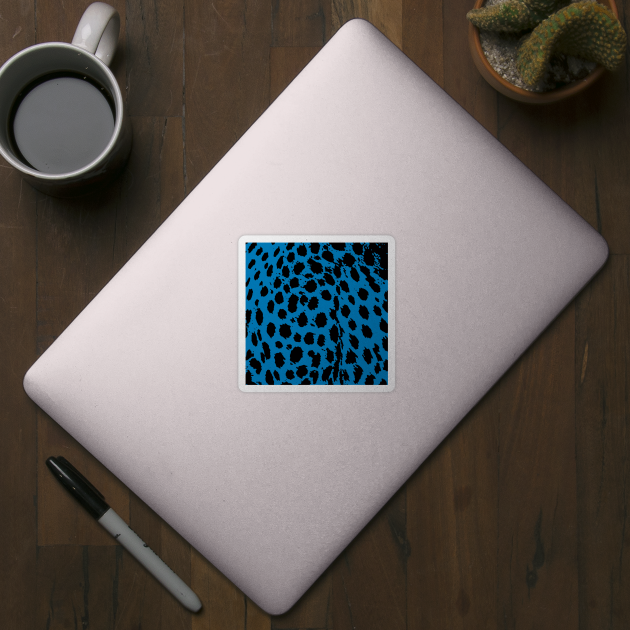 Cheetah Blue by BlakCircleGirl